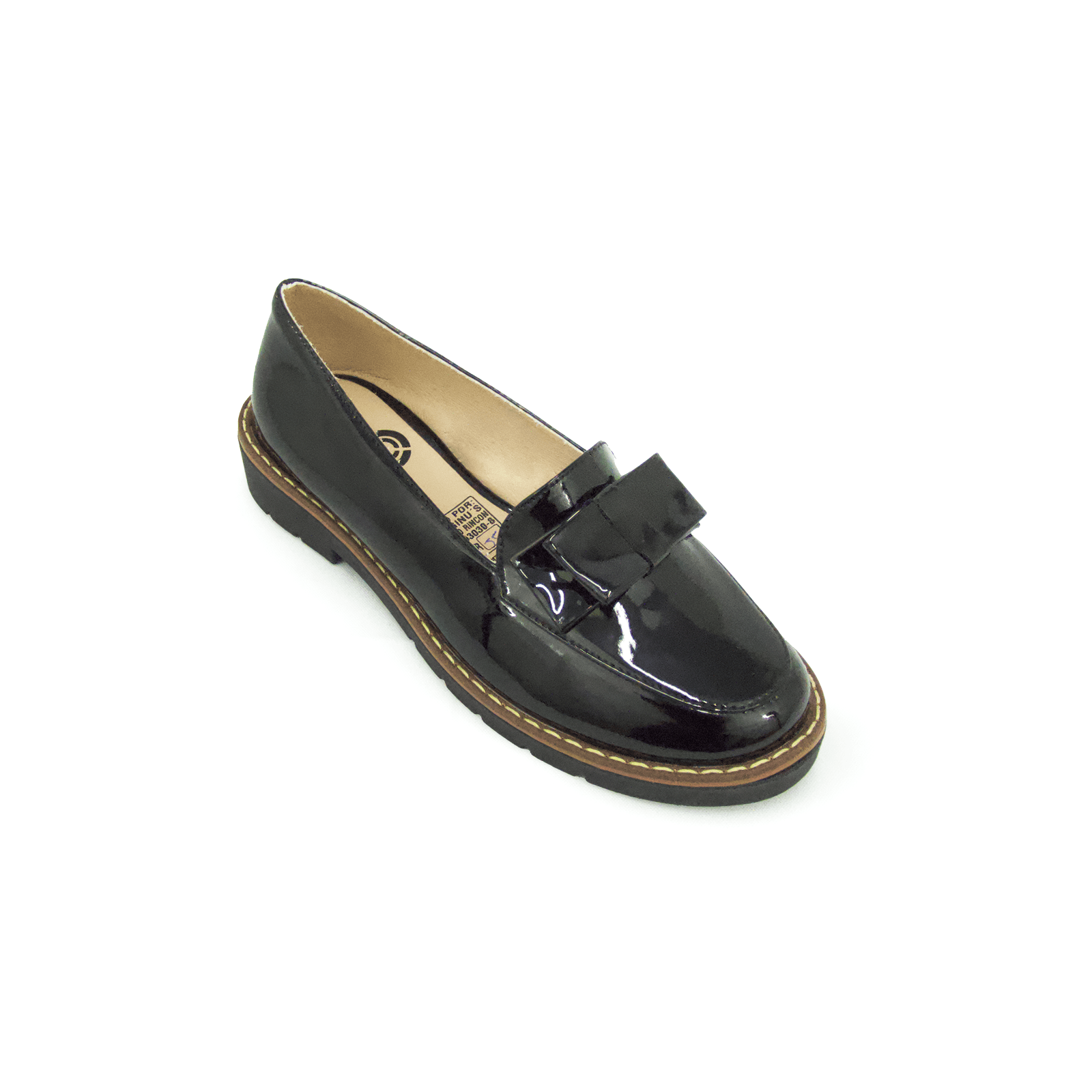 MOCASINES NEGRO FOCAL MUJER