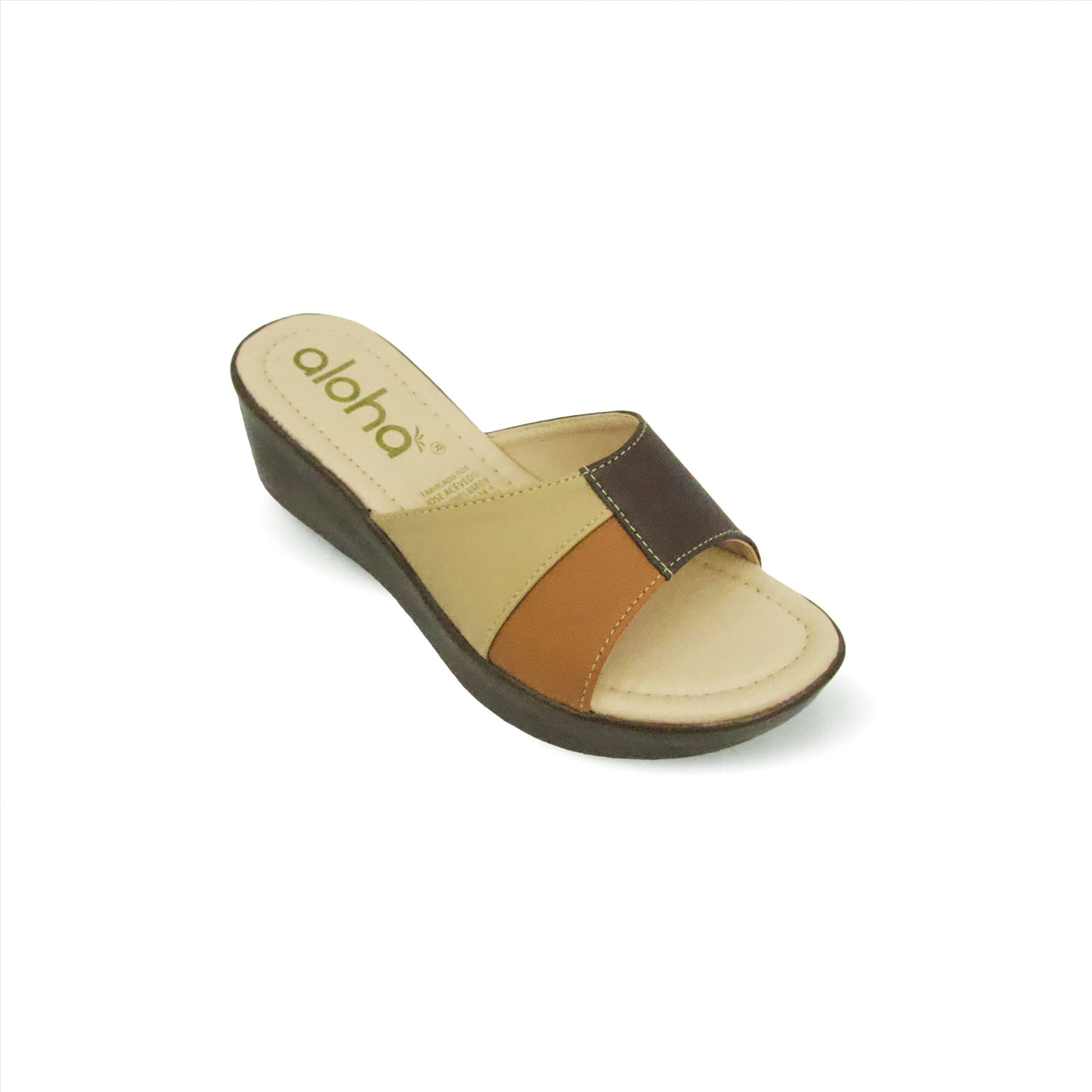 Sandalia De Mujer Mostaza Porronet 2950 - Main Image