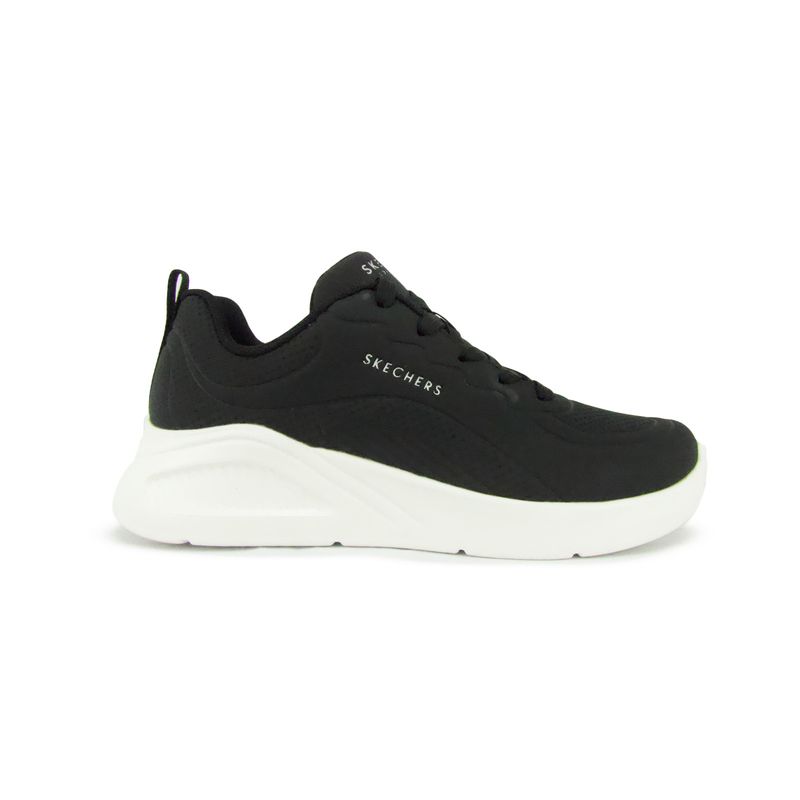 TENIS-CASUAL-NEGRO-SKECHERS-MUJER