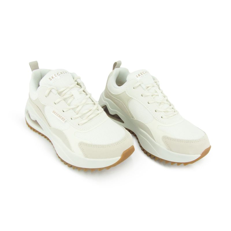 Tenis skechers mujer blancos sales