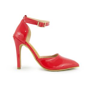 TACONES ROJO FOCAL MUJER