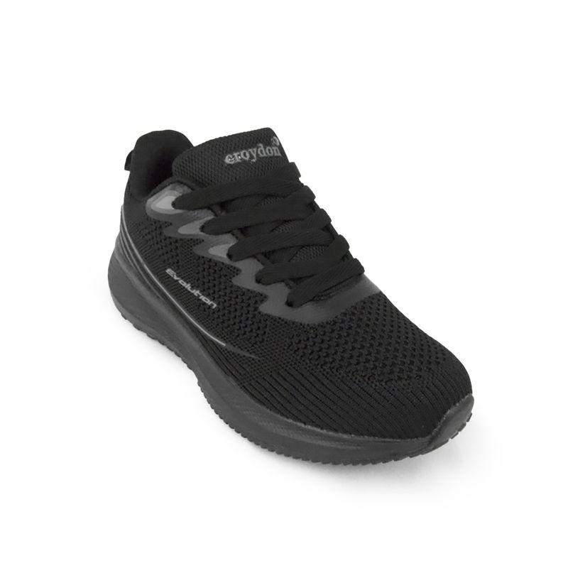 TENIS-NEGRO-CROYDON-MUJER