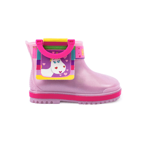 BOTA ROSADO-PERLA UNICORNIO DISNEY BABY NIÑA