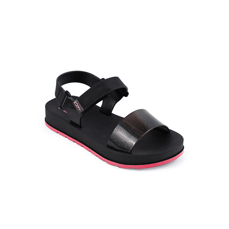SANDALIAS-NEGRO-FUCSIA-ZAXY-NIÑA
