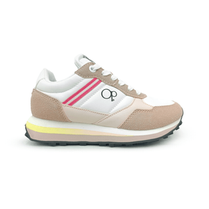 TENIS DEPORTIVO BLANCO ROSADO OP DAMA